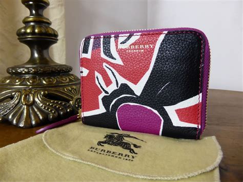 burberry pink insect wallet